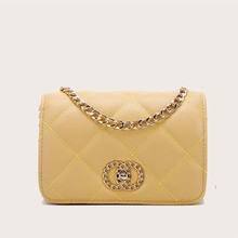 Chain Decor Quilted Crossbody Bag | SHEIN