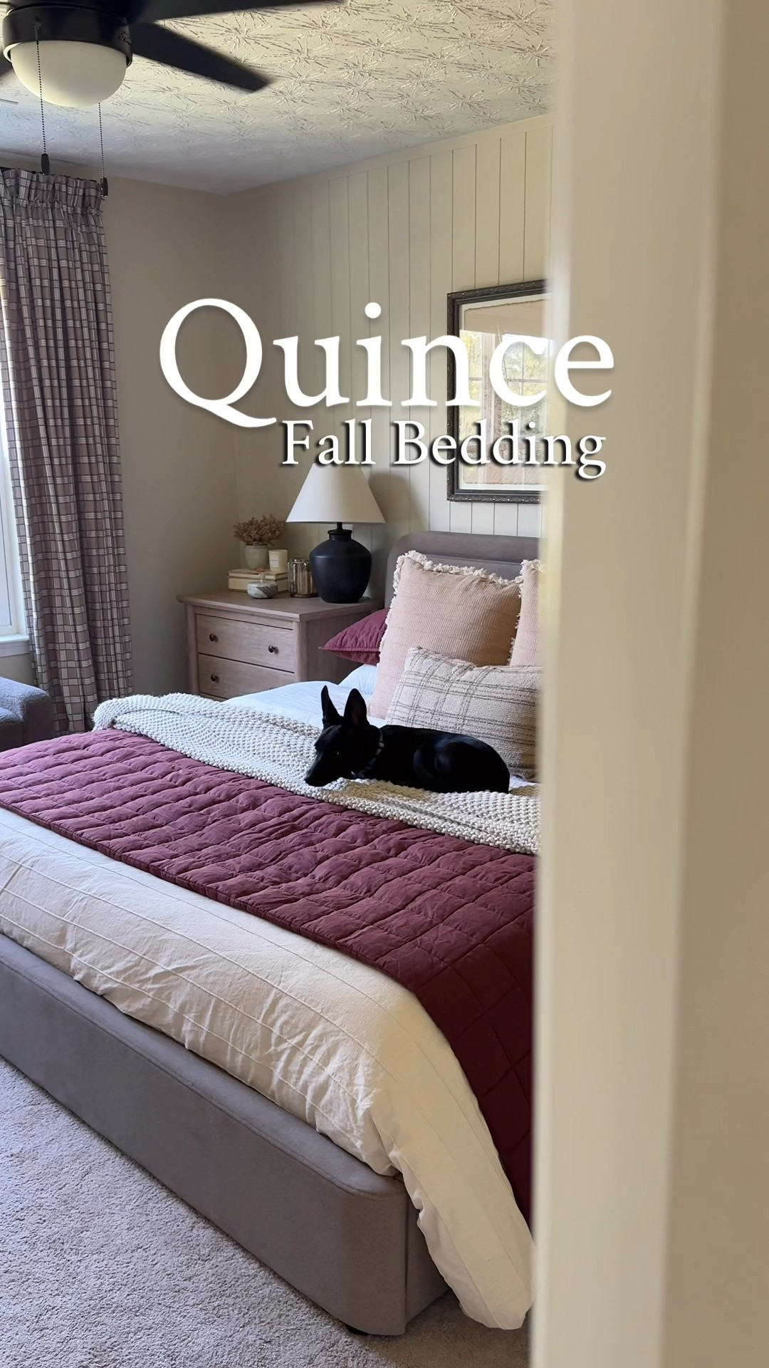 🍂 Fall is officially here, and I couldn’t resist refreshing our bedroom with cozy new bedding from Quince.

I ordered the European Linen Box Quilt Set in Burgundy (the perfect fall color!) and the European Linen Stripe Sheet Set in Natural/White Stripe both are made from 100% European linen, and they just get softer and better with every wash. They’re breathable, cozy, and truly timeless. #fallbedding 

 #LTKSeasonal #LTKHome #LTKSaleAlert