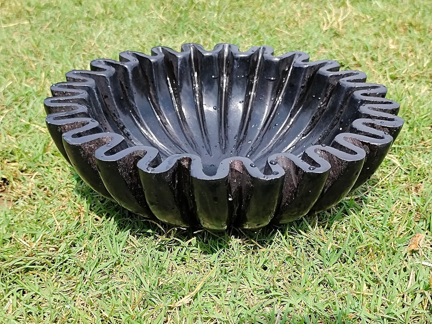 CRAFTFOBIA HandCrafted Marble Bowl/HouseWarming Wedding Gift/Antique Scallop Bowl/Fruit Bowl/Vint... | Amazon (US)