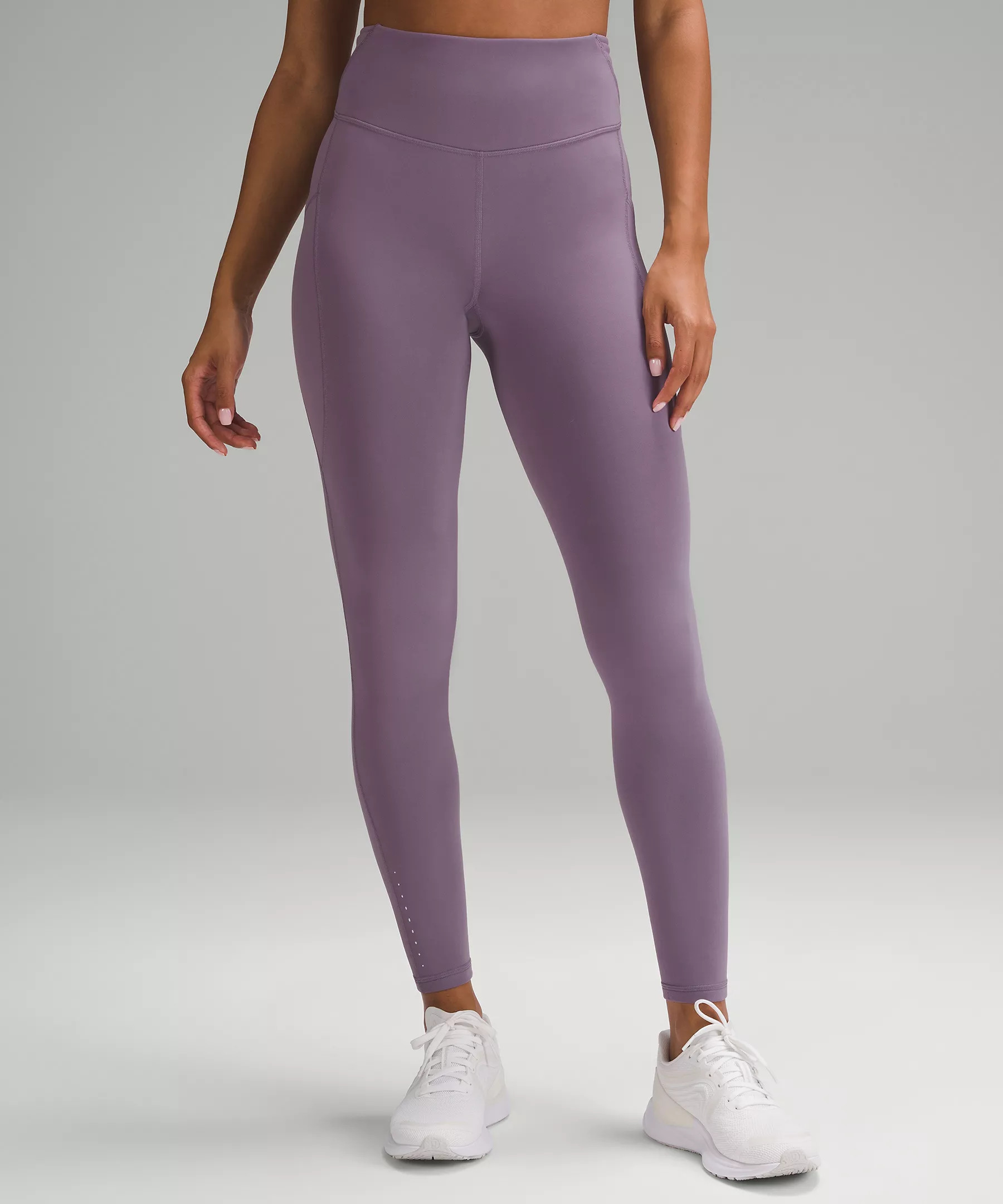 Fast and Free High-Rise Fleece Tight 28" | Lululemon (US)