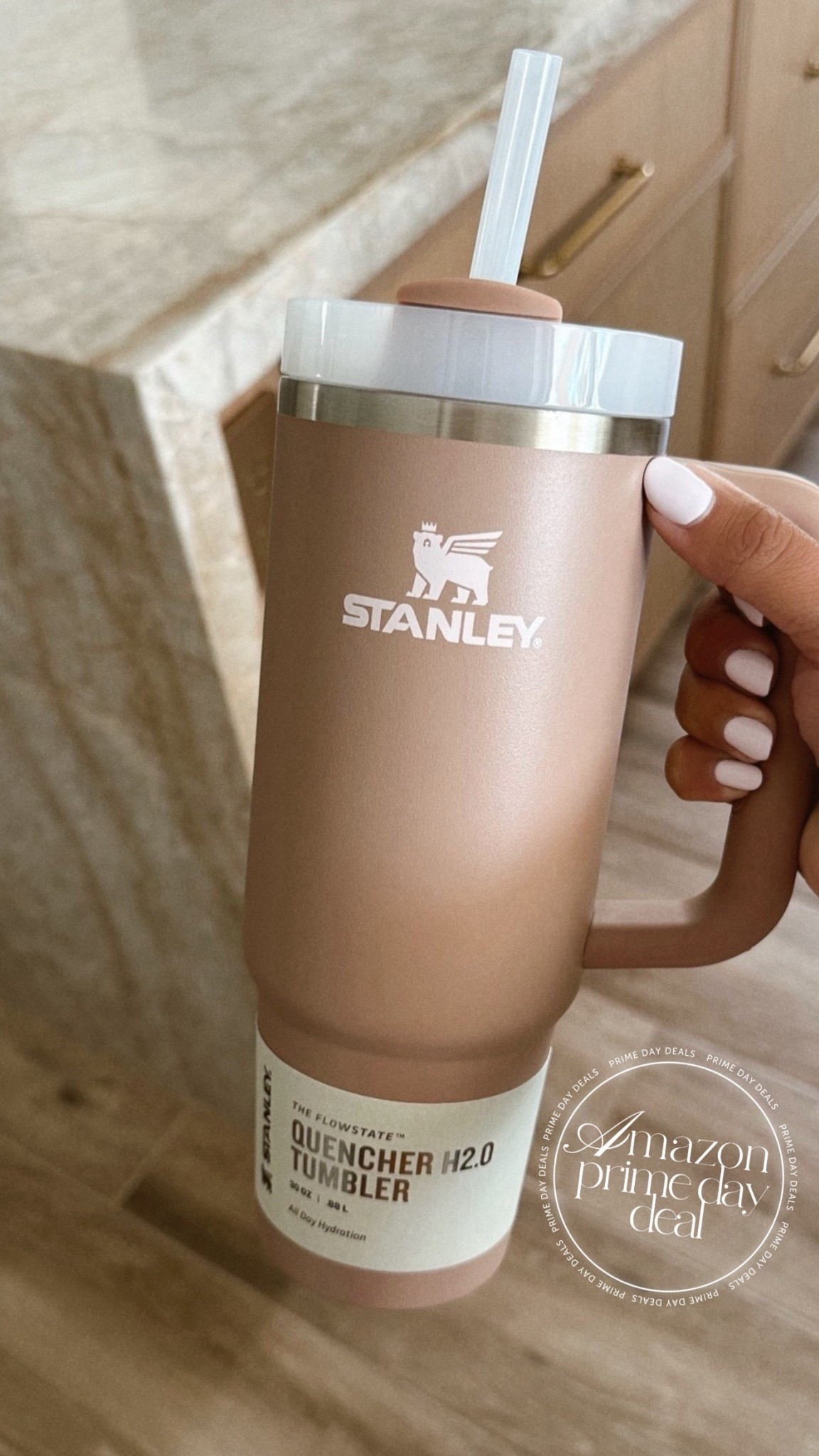 I can’t believe that there’s a Stanley 40 ounce in the prettiest rose. Color is 40% off right now that’s $27 for a 40 ounce Stanley! Run!

#Amazon #PrimeDay #AmazonPrimeDay #Stanley #DealOfTheDay #SaleAlert #Amazonfinds 

#LTKSaleAlert #LTKHome #LTKOver40