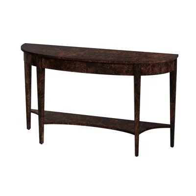 Astor 54"W Demilune Console Table | Wayfair North America