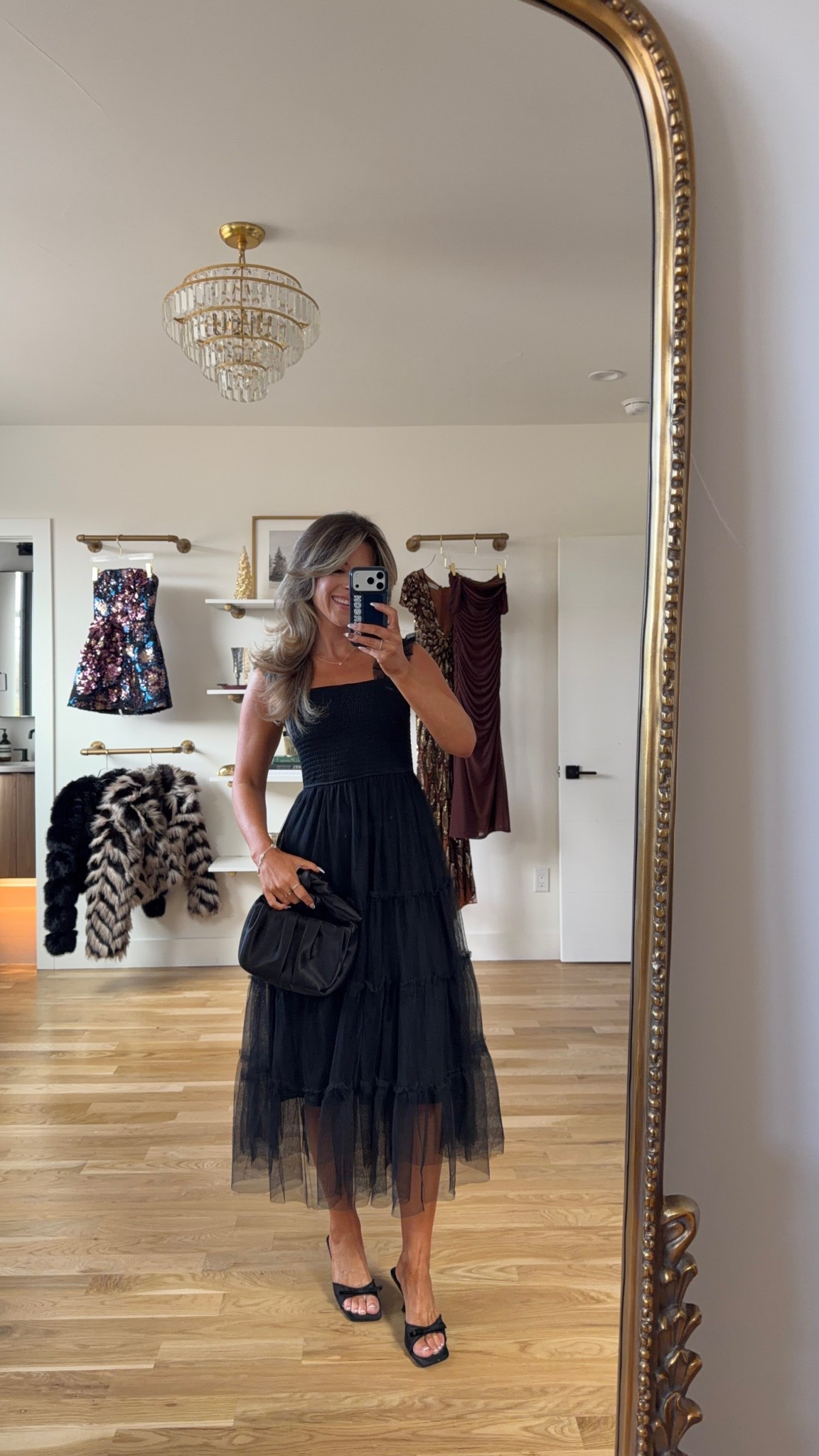 Walmart black smocked tulle midi holiday event dress

Electric picks code: emerson20

Wearing a small

Wedding guest
Holiday party
Black dress
Winter event
Smocked 
Tulle
Special occasion 

#LTKParties #LTKHoliday #LTKFindsUnder100