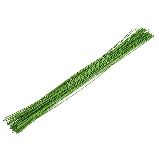 Decora 24 Gauge Green Floral Wire Green Paper-Wrapped Floral Stem Wires for Crafts 16 inch,50/Pac... | Amazon (US)