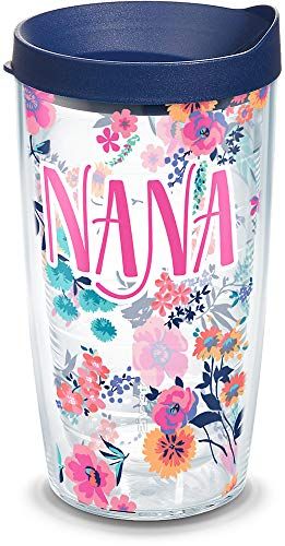 Tervis 1314918 Nana Dainty Floral Insulated Tumbler with Wrap and Lid, 16 oz ... | Amazon (US)