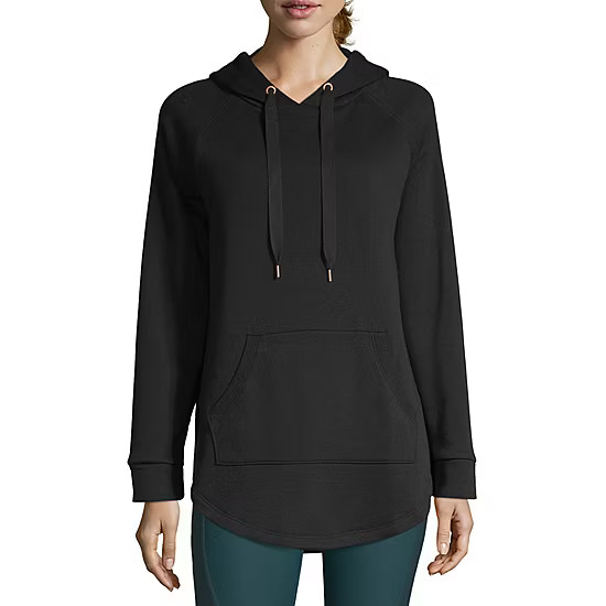 Xersion Womens Hooded Neck Long Sleeve Hoodie | JCPenney
