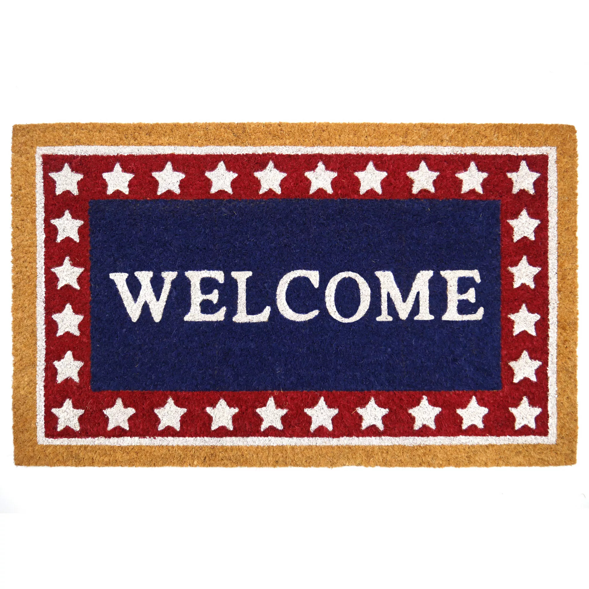 Americana Welcome Stars Coir 18x30 Doormat | Kohl's