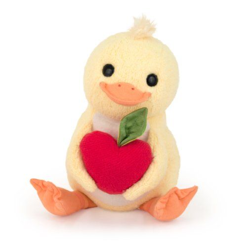 Apple Park Picnic Pal Organic 9" Plush Toy, Ducky | Amazon (US)