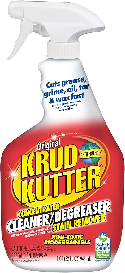 Krud Kutter KK326 Original Concentrated Cleaner/Degreaser Stain Remover Spray, 32 oz | Amazon (US)