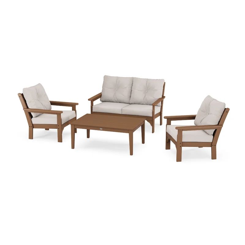 Vineyard 4 - Person Seating Group with Cushions | Wayfair North America