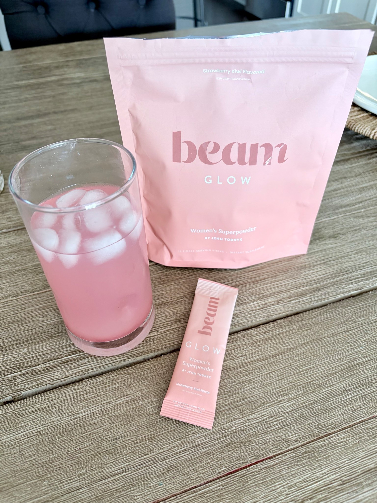 ✨ Glow by Jenn Todryk – Your Daily Hormone & Beauty Boost ✨
Elevate your wellness routine with Beam Glow, a delicious daily superpowder co-created by Jenn Todryk. Designed specifically for women, this blend supports hormonal balance, thyroid health, and radiant skin—all in one sip.

🌿 Why You'll Love It
	•	Hormone Harmony: Formulated with 18 active ingredients, including chaste tree berry and bromelain, to help regulate hormones and ease PMS symptoms. Amazon
•	Thyroid & Metabolism Support: Contains selenium and vitamin A to support thyroid function and metabolism. Amazon
•	Beauty from Within: Packed with marine collagen, biotin, and vitamin C to promote healthy hair, skin, and nails. Amazon
•	Clean Ingredients: Vegan, gluten-free, dairy-free, non-GMO, and caffeine-free. No sugar, artificial sweeteners, fillers, or synthetic colors. Amazon

💧 Hydration & Energy
Infused with electrolytes for hydration and B-vitamins for a natural, caffeine-free energy boost. Perfect for staying refreshed and energized throughout the day. www.hungry-girl.com

🍓 Delicious Flavors
Choose from Blue Raspberry, Strawberry Kiwi, Watermelon, and Lemon Ginger. Each flavor is as tasty as it is beneficial.

Beam Glow isn't just a supplement; it's a lifestyle. Support your hormones, nourish your beauty, and feel your best every day.


#LTKActive #LTKBeauty
