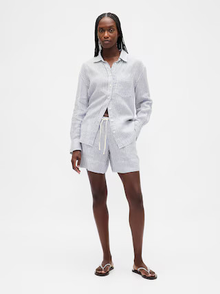 100% Linen Easy Shorts | Gap (US)