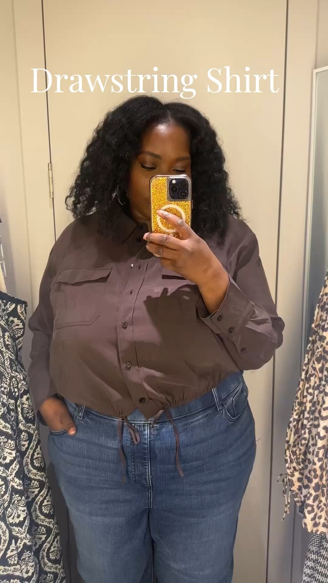 Get into this spring drawstring top. I’m wearing an XXL

#LTKOver40 #LTKMidsize #LTKPlusSize