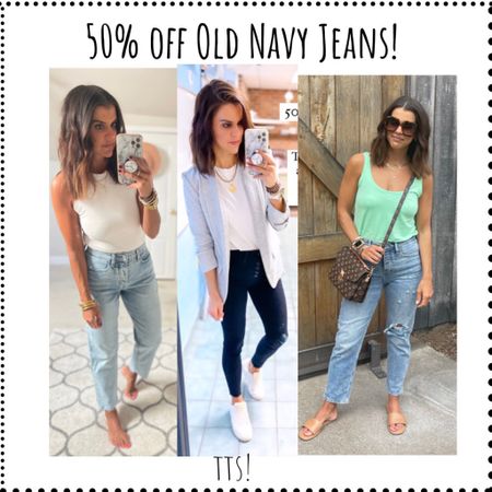 50% off Old Navy jeans!! Tts!! 

#LTKsalealert #LTKstyletip #LTKunder50