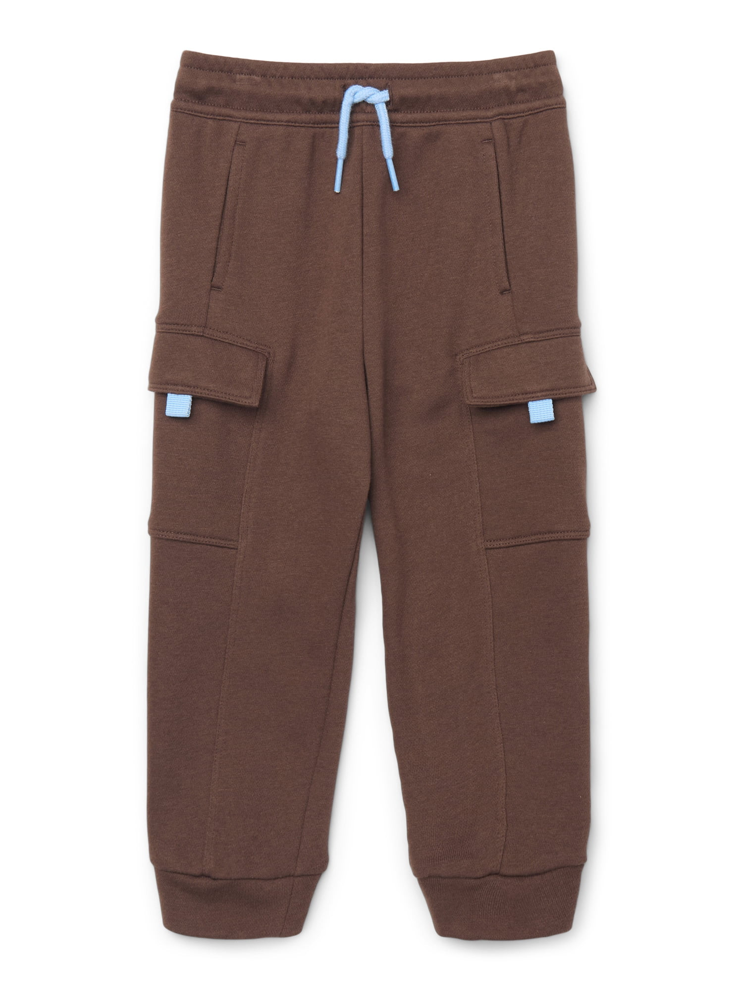 Wonder Nation Toddler Boys French Terry Cargo Joggers, Sizes 12M-5T | Walmart (US)