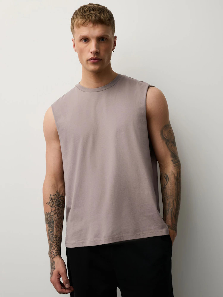 Neutral Stone Tank Top Vest | Next US