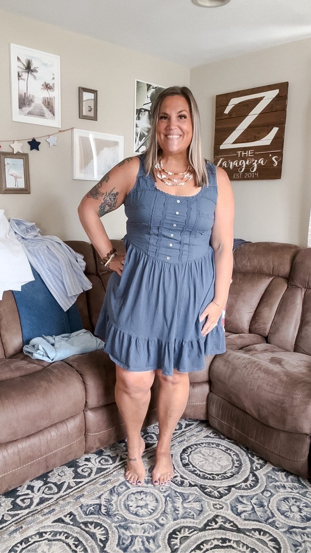 I love trying new brands!! Cato has so many fun pieces for both statement and every day staples! They’re also a size inclusive brand and I’m so happy with all my choices!

wearing 14/16 in the white vest
size 18 jeans
14/16 in the leopard dress
18/20 in the blue dress
sized up in the blue/white stripe button down in 18/20

#countoncato #mycatostyle

#LTKPlusSize #LTKTall #LTKMidsize