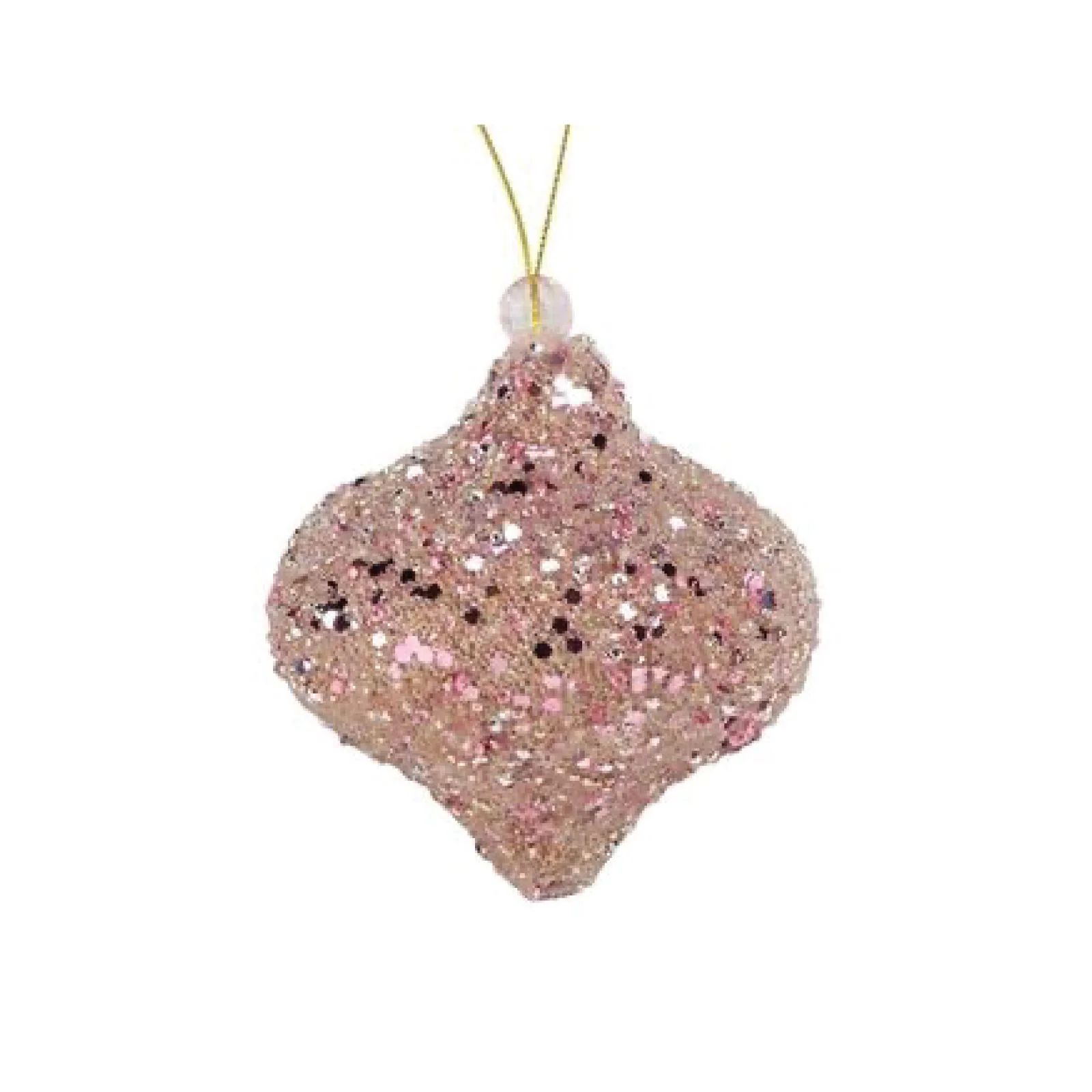 Pink Sparkle Sphere Ornament | Brooke and Lou