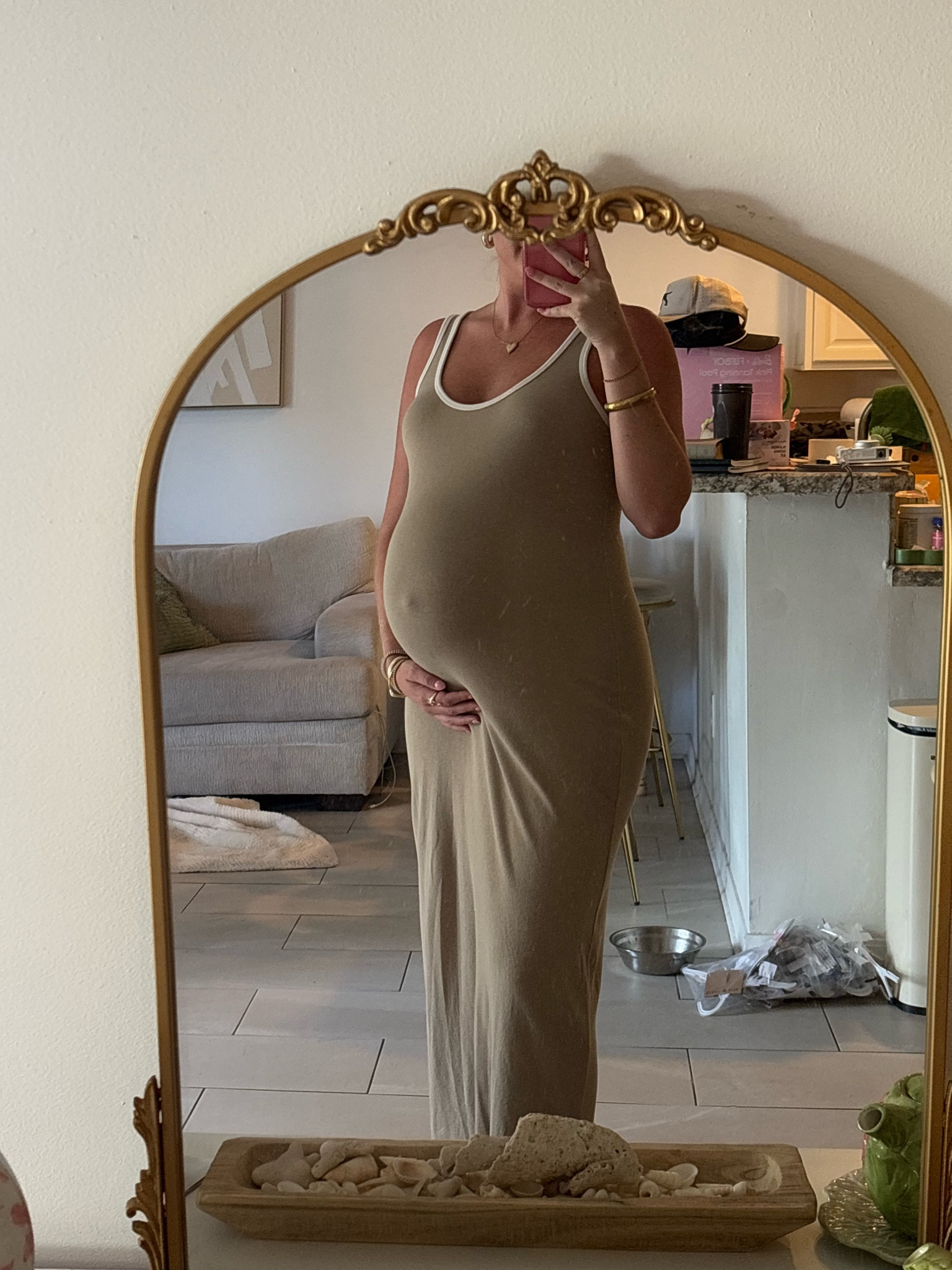 $20 maxi!!! sooo comfy wearing size medium 

#LTKbaby #LTKsalealert #LTKfindsunder50