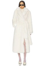 SAM. Goldie Maxi Coat in Ivory from Revolve.com | Revolve Clothing (Global)