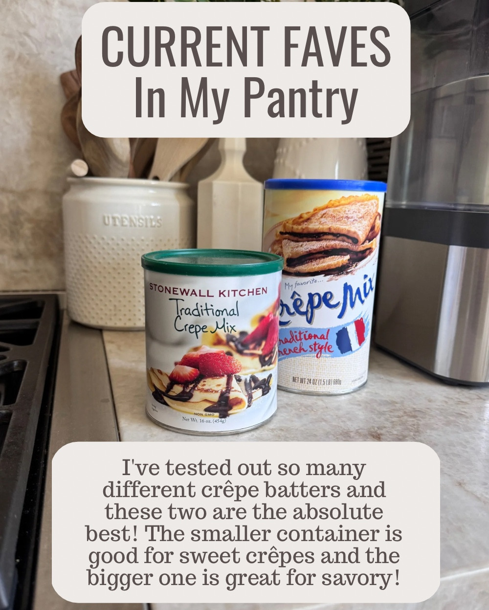 On Instagram, I’ve been sharing what’s in my fridge/pantry when I’m going about my day - and a lot of times you guys ask me for links to easily buy, so I thought I would add them here for you guys. I personally love ordering non-perishables online because it’s just one less thing I have to pick up at the store. Let me know if you have any questions in the comments and what else you’d like to see for me on here. 

#LTKFindsUnder50 #LTKHome