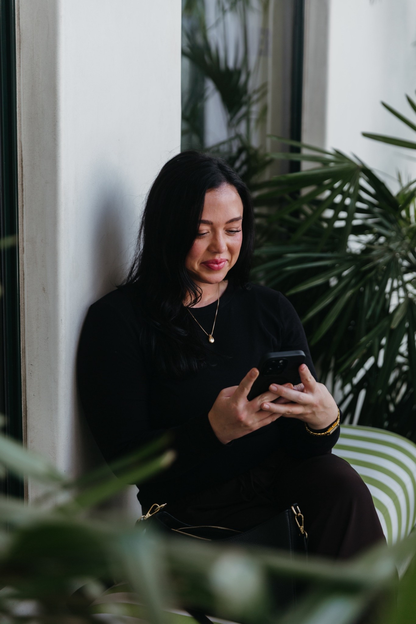Staple black long sleeve everyday shirt - super inexpensive crew neck / ribbed top 

#LTKWorkwear #LTKdayinmylife #LTKgrwm