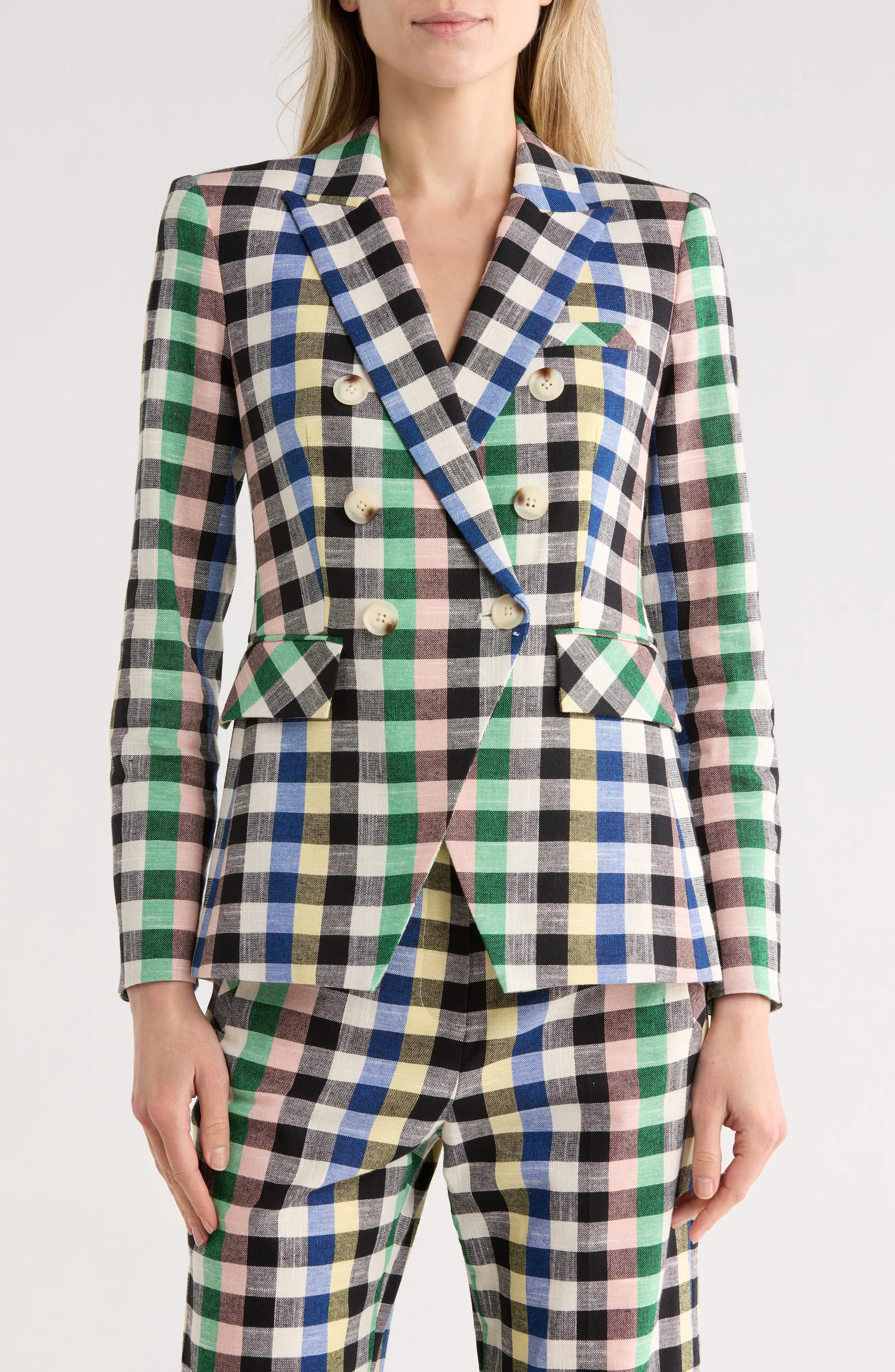 Miller Check Cotton Blend Dickey Jacket (Women) | Nordstromrack | Nordstrom Rack