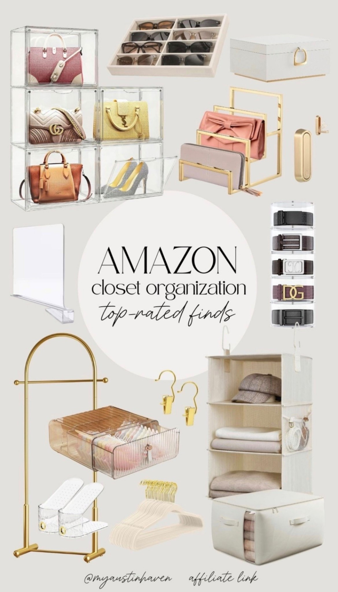 Amazon closet organization finds perfect for maximizing your storage space! 👏🏼🧺

Keep everything neat and tidy with these stylish and functional items.

New year reset, storage and organization, closet, sunglasses, shelf divider, accessories, belt, drawer, clothing, handbags, Amazon home finds. 

 
#LTKFindsUnder100 #LTKFindsUnder50

#LTKHome #LTKgrwm