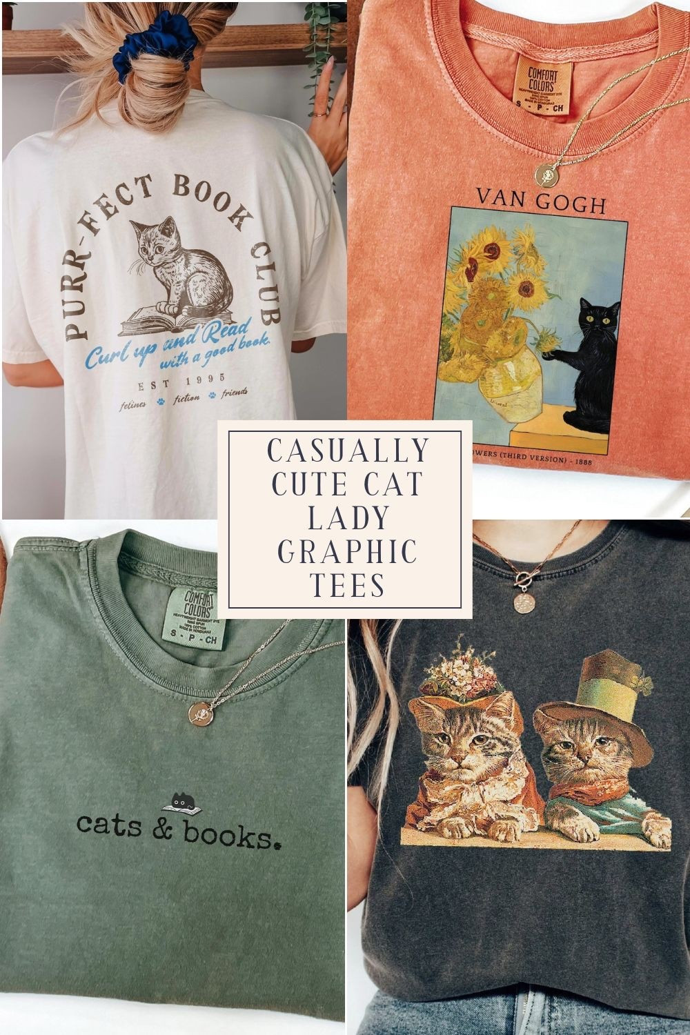 Cool and casual for summer, these cute cat tees from Etsy are such fun additions to any laid-back wardrobe. Great for gifting, lounging, or styling with your go-to shorts or joggers — especially if you’re a cat mom who loves a comfy, petite-friendly fit with a little personality.

#LTKSummerEdit #LTKFindsUnder50 #LTKPets