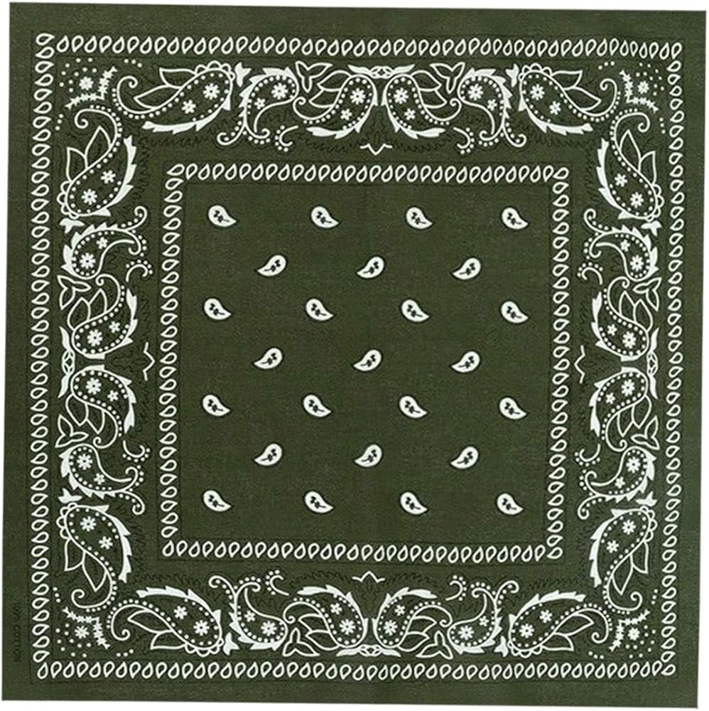 WedDecor Bandana Cotton Unisex Head Scarf Wide Headband Lightweight, Breathable Fashion Accessory... | Amazon (UK)
