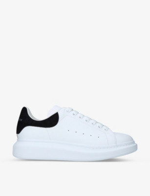 Men's Show crocodile-embossed suede and leather trainers | Selfridges