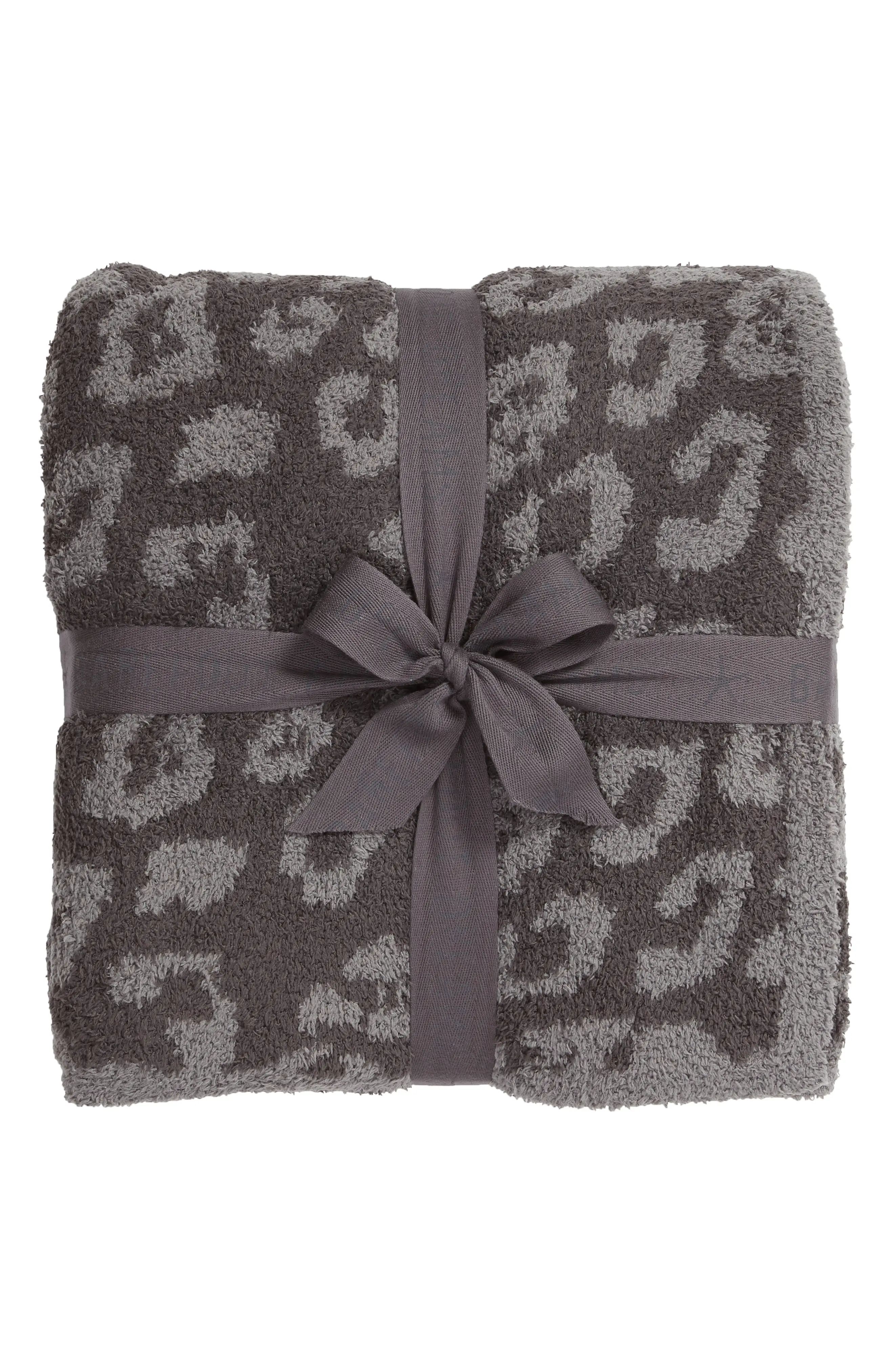 Barefoot Dreams Cozychic 'In The Wild' Throw Blanket, Size One Size - Grey | Nordstrom
