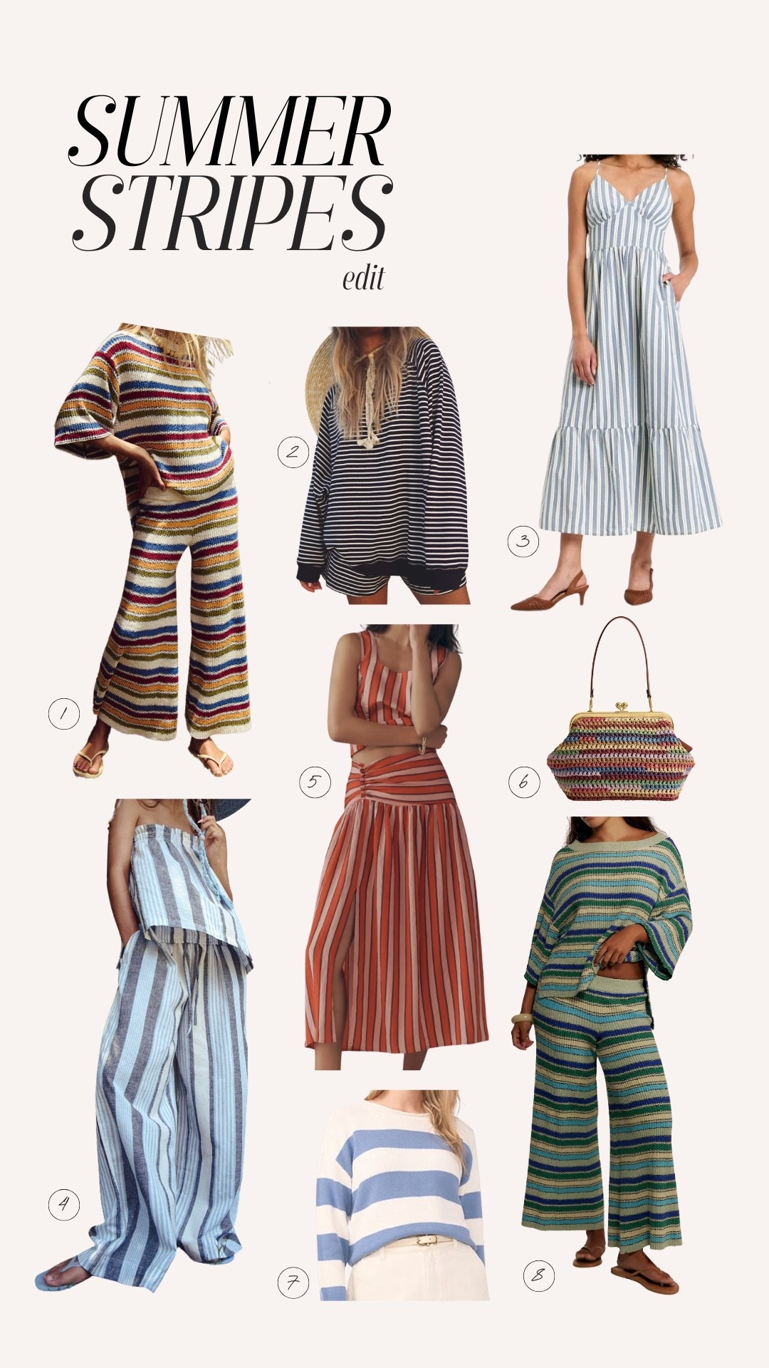 Summer stripes edit!