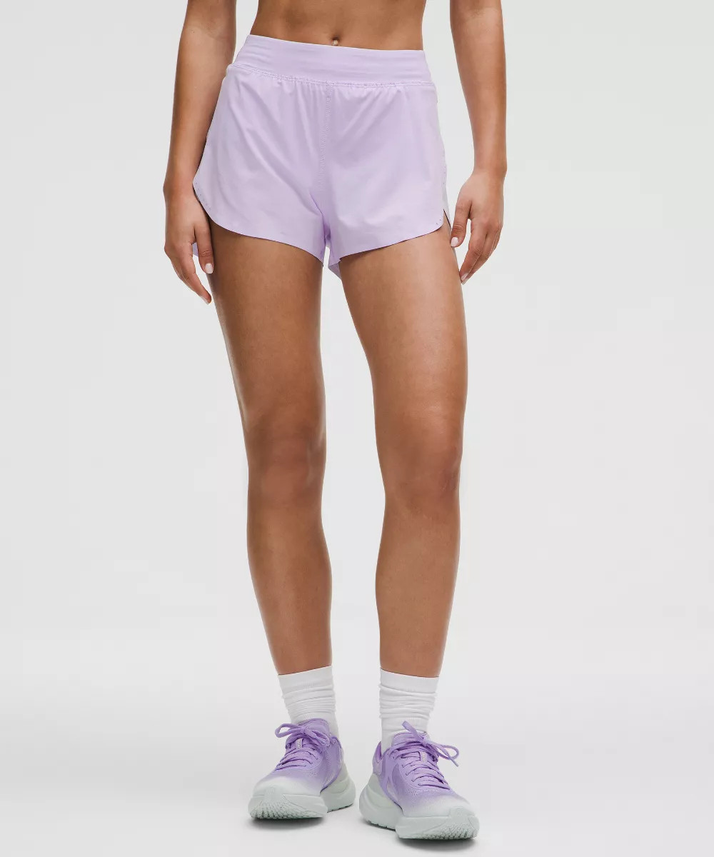 Fast and Free High-Rise Classic-Fit Split Short 3"
 | lululemon UK