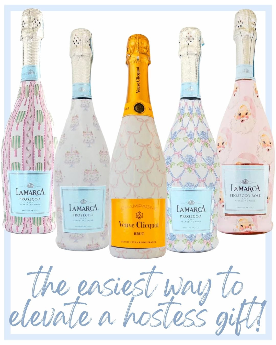 elevate your hostess gift with this $8 addition!

amazon finds, hostess, party, seasonal, Christmas, holiday, champagne wrap, wine bottle, sticker 

 #LTKHoliday #LTKSeasonal