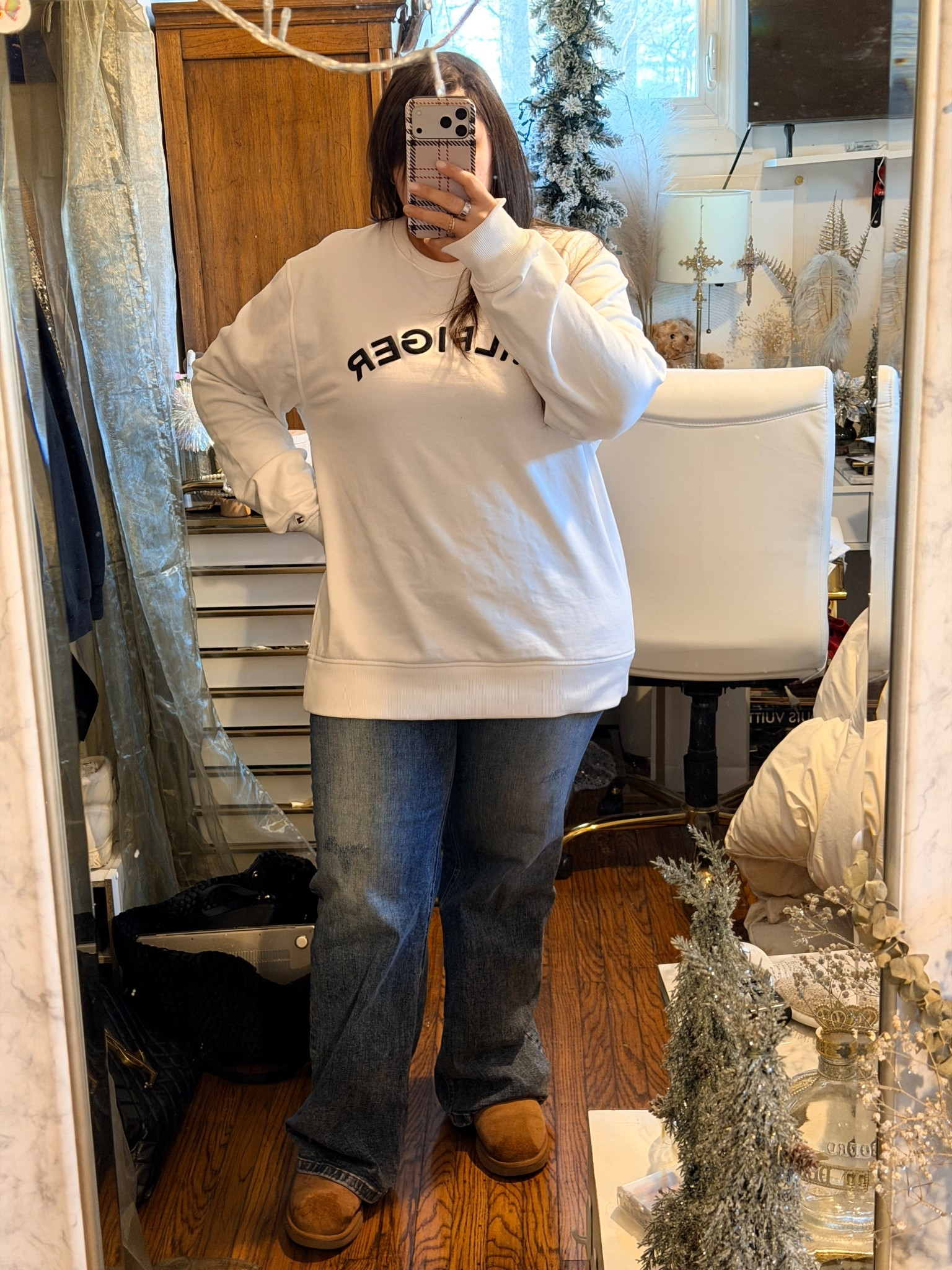 Layer 2. I’ve reached for this sweater so lag times since buying it last week. It comes in several color options too. And it looks cute with jeans + sweats

#LTKMidsize #LTKootd #LTKSeasonal