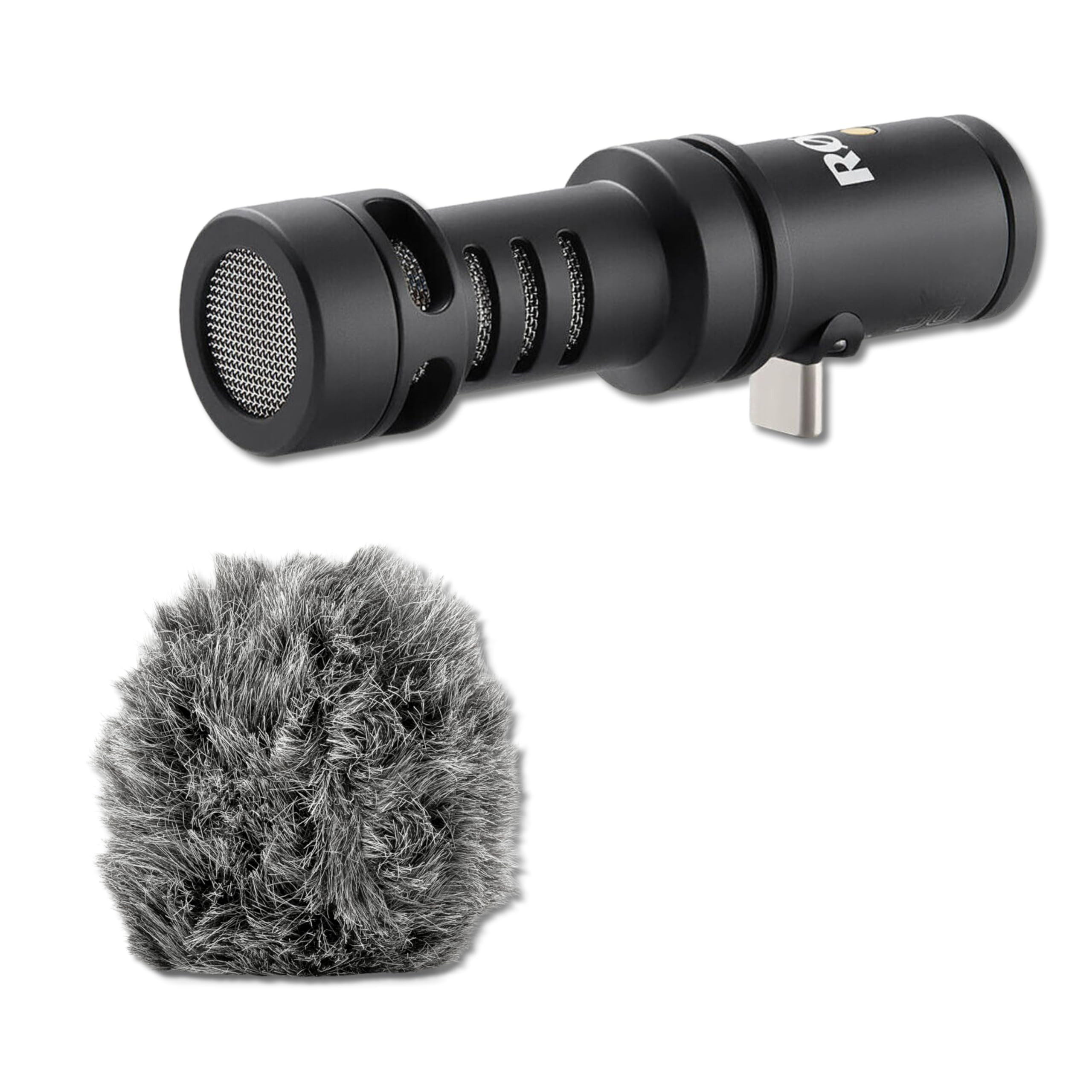 Rode VideoMic Me-C+ USB Microphone with Rode WS9 Gray Windshield | Amazon (US)