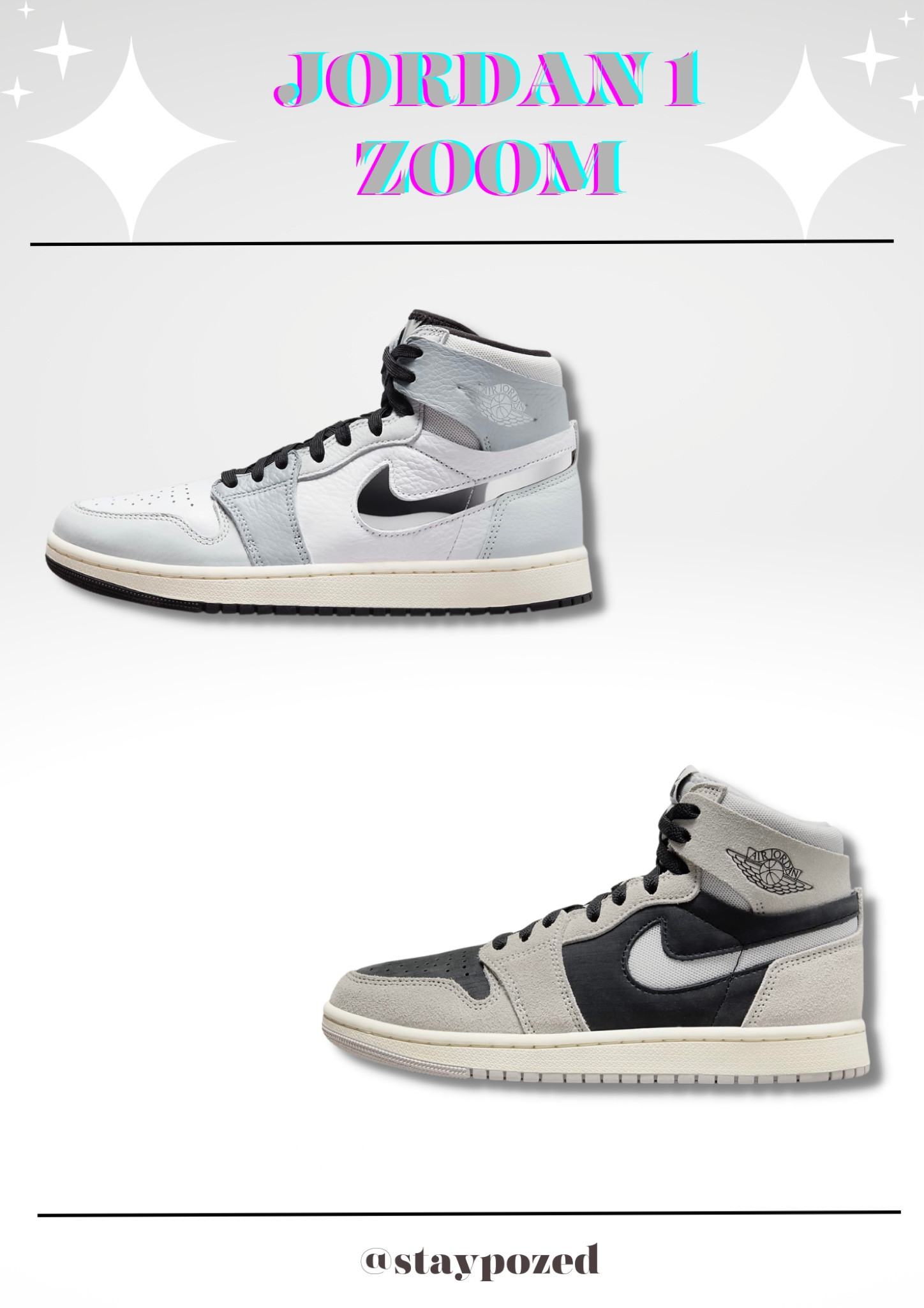 Jordan 1s zoom 
 Hurry before they sell out !! 
#Jordans #jordan1s # graysneakers 

#LTKSeasonal #LTKshoecrush #LTKFind