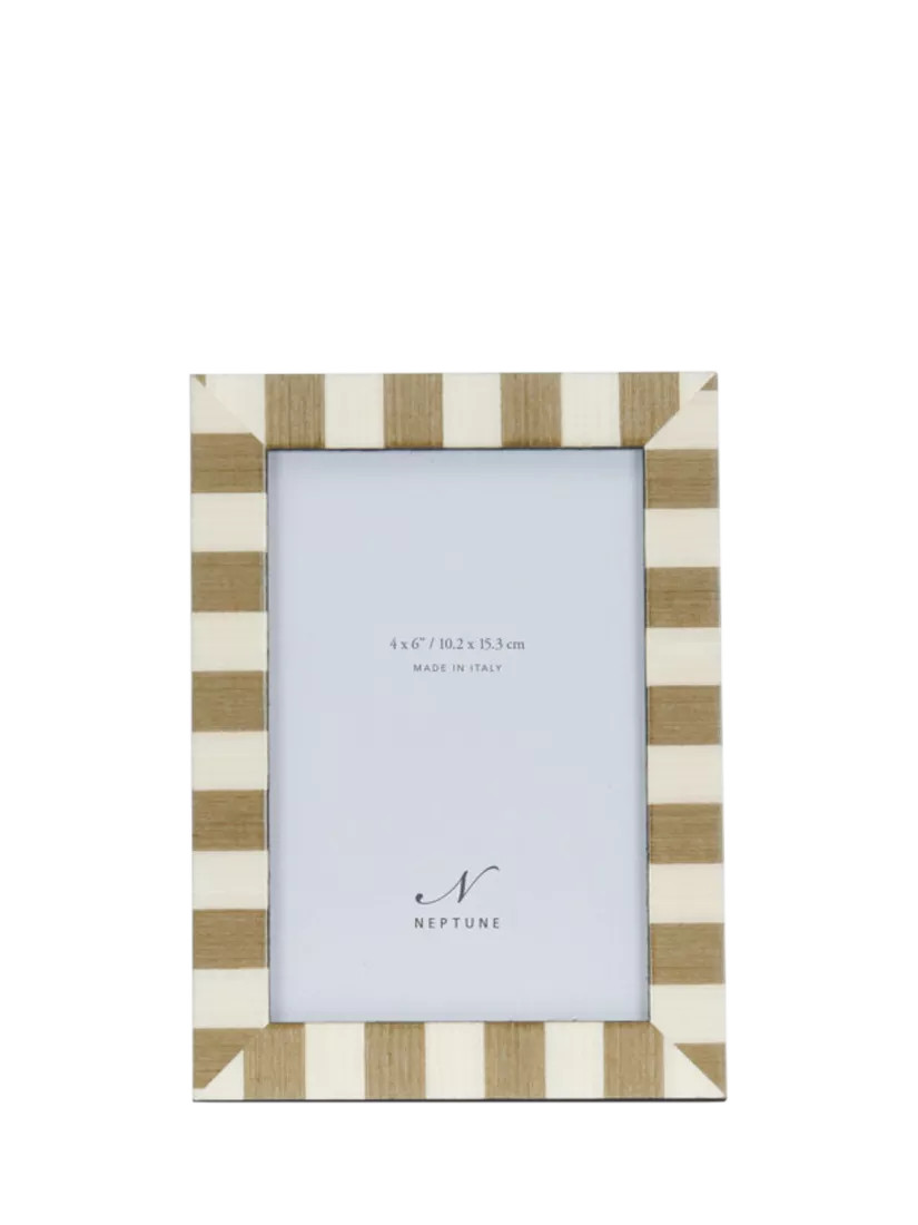 Montpellier Wood Photo Frame, 4 x 6" (10 x 15cm), Green/White | John Lewis (UK)