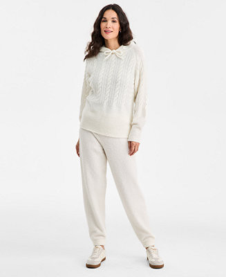 Women's Sweater Cozy Joggers, Macy's Exclusive | Macy's