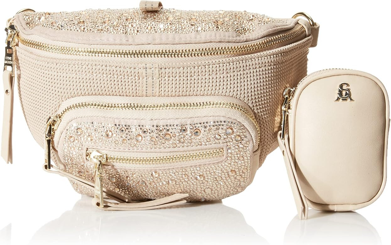 Steve Madden Maxima Covertible Belt Bag Crossbody | Amazon (US)