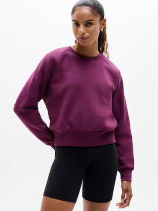 Forever Fleece Relaxed Crew Sweatshirt | Athleta