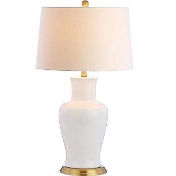 JONATHAN Y JYL4026A Julian 29" Ceramic LED Table Lamp Traditional Transitional Bedside Desk Night... | Amazon (US)