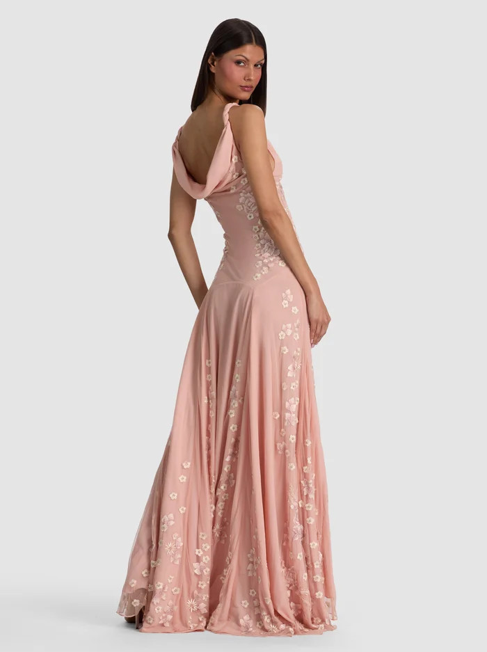 ANDRINA EMBELLISHED GOWN | Alice + Olivia