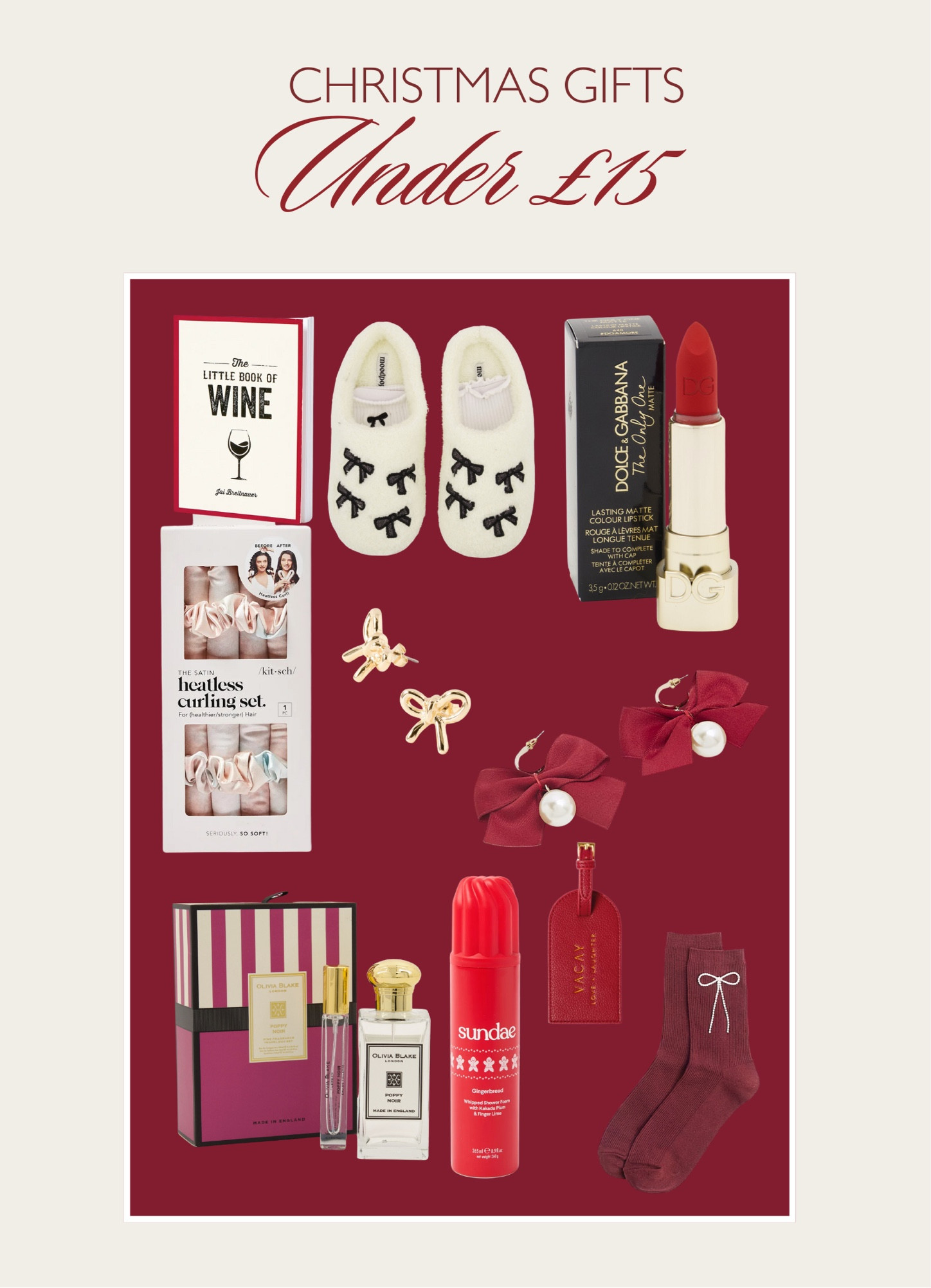 Christmas gifts for under £15! Perfect for Christmas stocking fillers ❤️

#LTKbeauty #LTKgiftguide