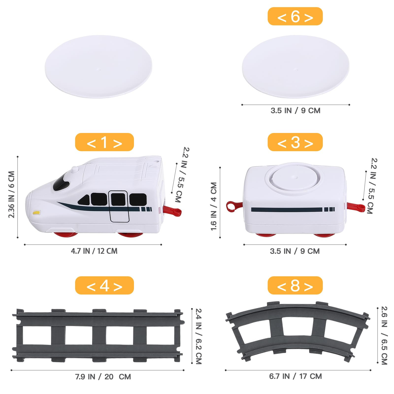 STOBOK Rotating Sushi Train Toys Electric Rotary Sushi Machine Set Track Conveyor Belt Rotating T... | Amazon (US)