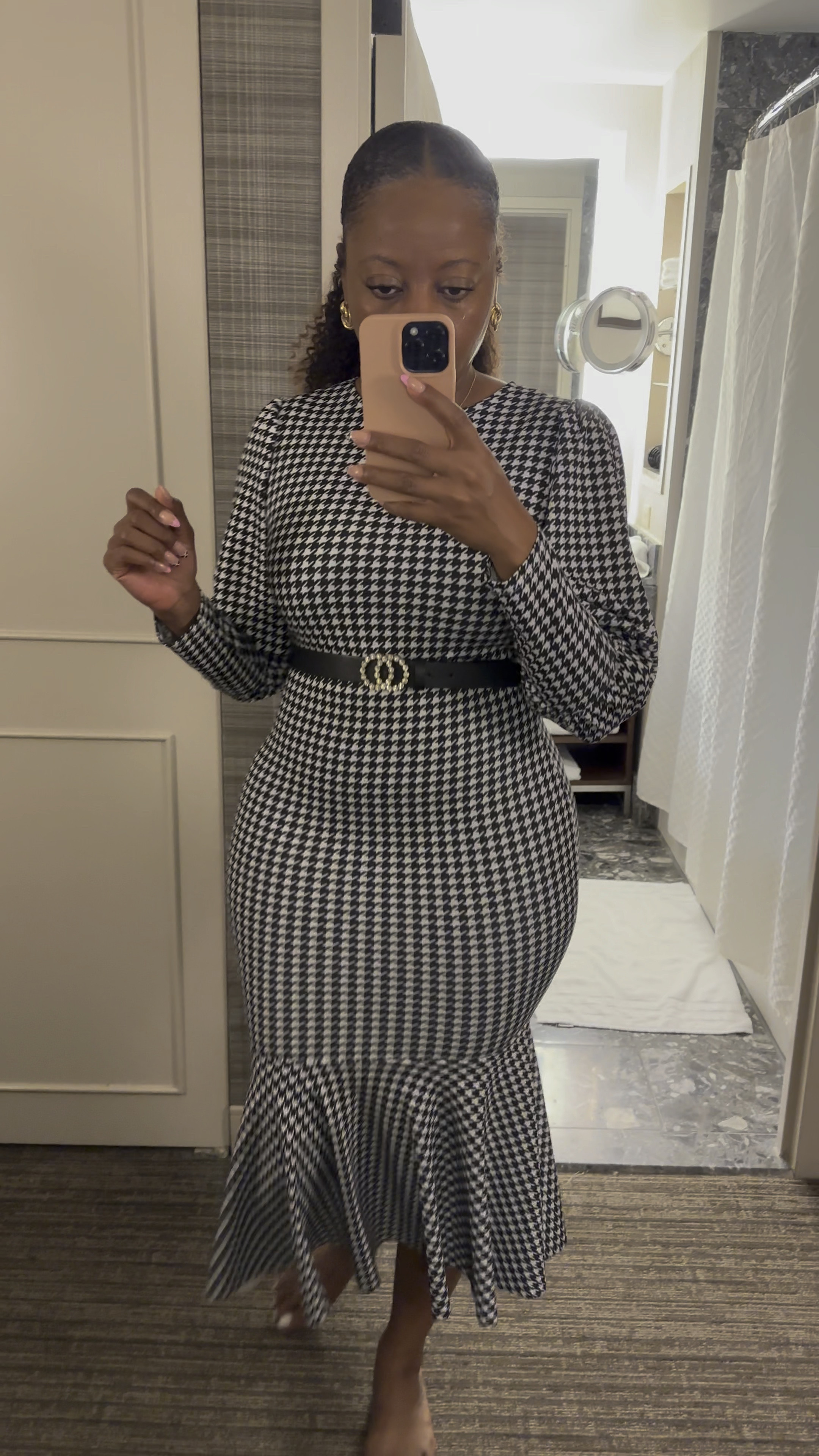 The perfect houndstooth dress

#LTKstyletip #LTKfindsunder50 #LTKsalealert