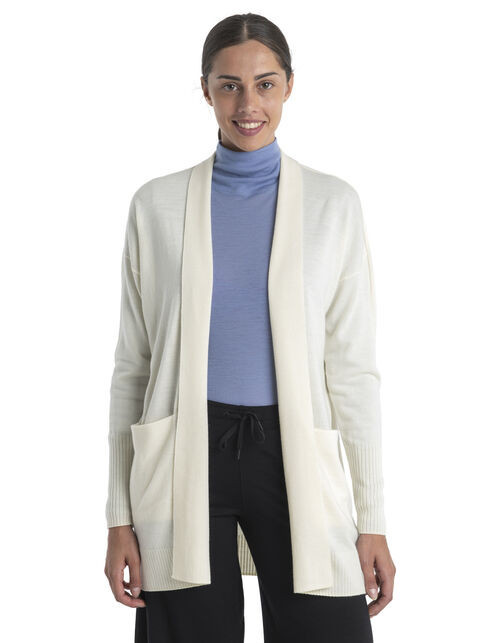 Women's Merino Iseo Long Cardigan Sweater | Icebreaker US