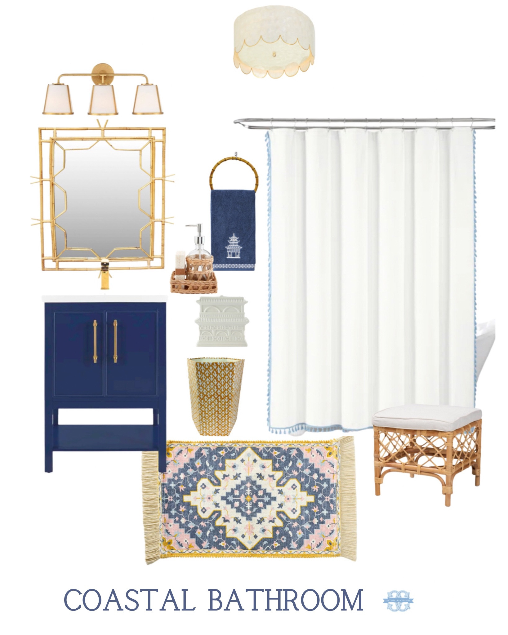 Coastal Bathroom style finds 💙

Bathroom Design, Bathroom Inspo, Shower Curtain, Bathroom Vanity, Mirror, Vanity Lighting, Stools, Rugs

#LTKhome #LTKU #LTKFind