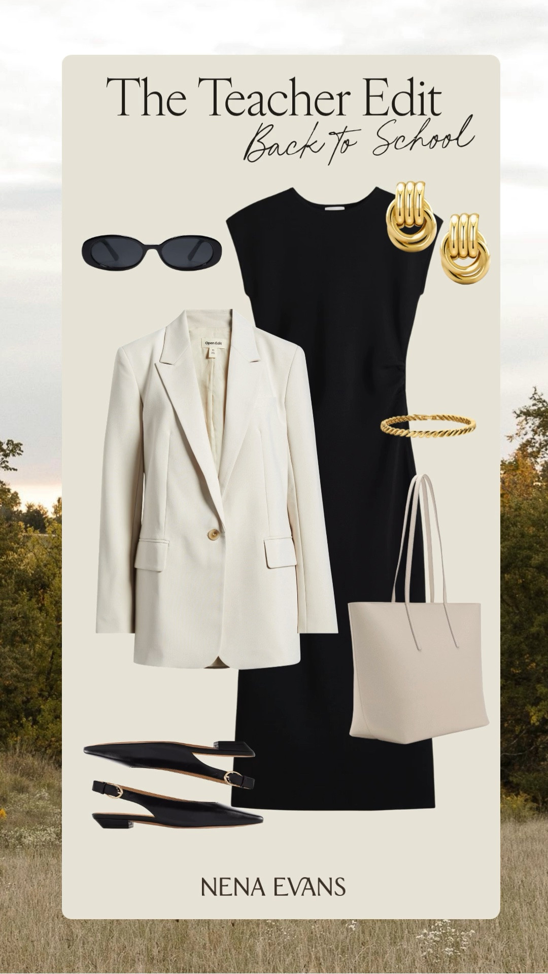Teacher outfit! 🍎 Back to school outfits that are chic, affordable, and classroom-ready!! These work outfits are also great for the office!  

Fall outfits, fall fashion, business casual workwear, office outfits